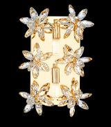 Michael Amini Lighting - Daisy Crystal Wall Sconce - Gold