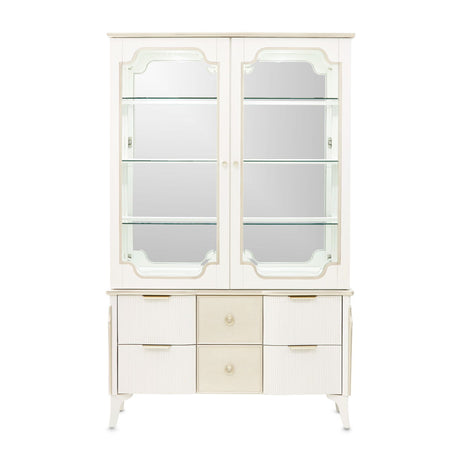 La Marisia - Display Cabinet - Creamy Pearl
