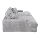 Hilde - Sectional Sofa With 4 Pillows