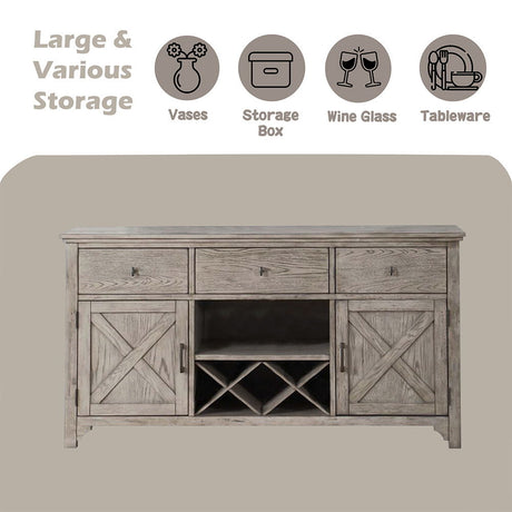 Rocky - Server - Gray Oak