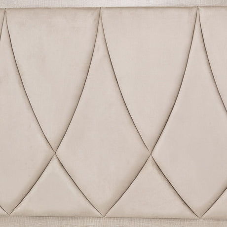 Marin - Panel Bed With Upholstery Frame