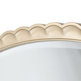 Malibu Crest - Oval Wall Mirror - Chardonnay