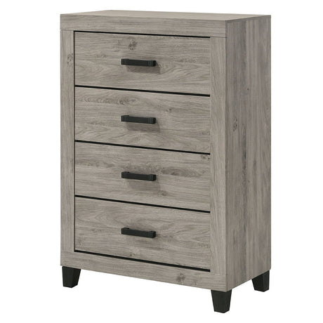 Mari - Chest - Light Gray Finish