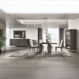 Venezia - Synthetic Leather Side Chair (Set of 2) - Gray