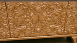 HD-9041 - Loveseat - Gray / Gold