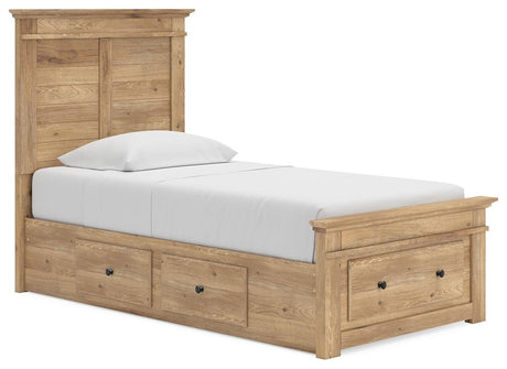 Makidern - Panel Storage Bed