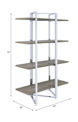 Libby - Bookshelf - Chrome