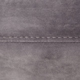 Roxbury Park - Velvet Chaise - Gray Pearl / Stainless Steel