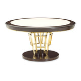 Belmont Place - 60" Round Dining Table - Espresso