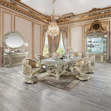 Sorina - Dining Table - Antique Gold