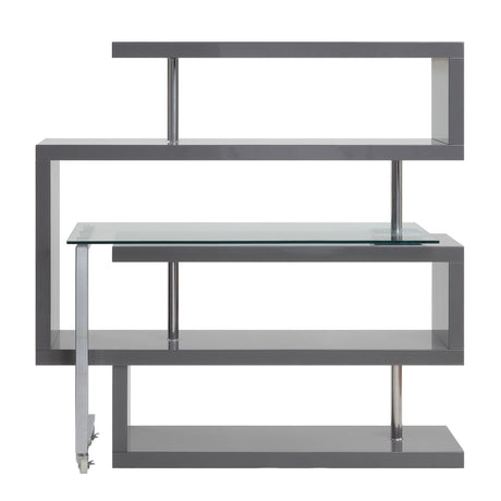 Buck II - Writing Desk With Bookshelf