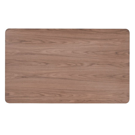 Rebi - Dining Table - Walnut & Black