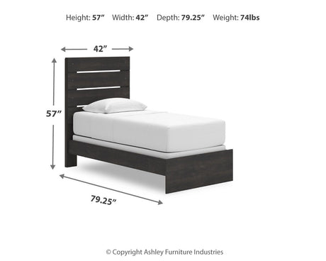 Hollivern - Panel Bed