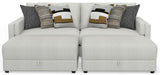 Trevor - Extra Deep Oversized Sofa With Included Storage Cocktail Ottoman