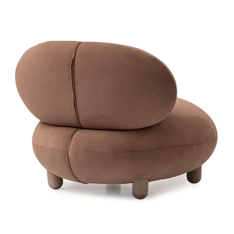 Bristol Point - Accent Chair - Fawn / Saddle Brown