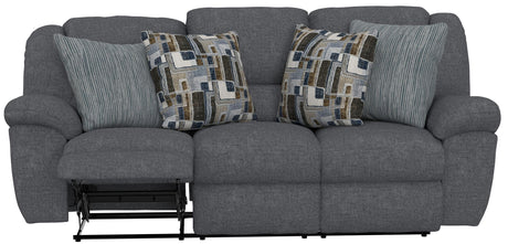 Trifecta - Sofa With 3 Recliners and Drop Down Table