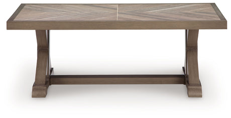 Laguna Heights - Rectangular Cocktail Table - Beige