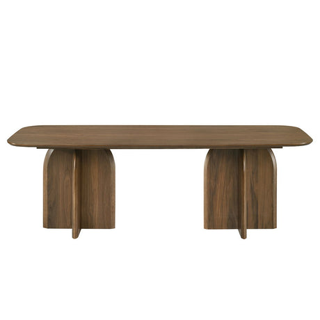 Delmon - Dining Table - Dark Walnut