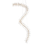 Michael Amini Lighting - Elora 98" LED Crystal Chandelier - Gold