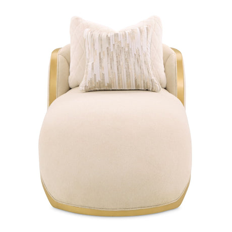 Scotts Square - Chairside Table - Light Champagne