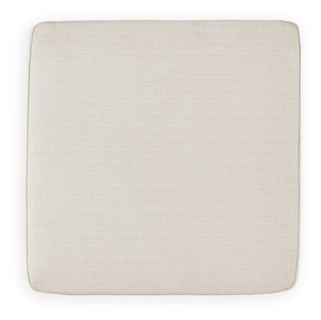 Lerenza - Oversized Accent Ottoman - Birch
