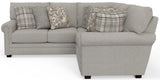 Livingston - Sectional With Comfort Coil Seating And Accent Pillows Included