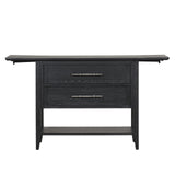 Sable Crest - Drop Leaf Server - Black