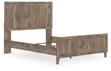 Rusticott - Panel Bed