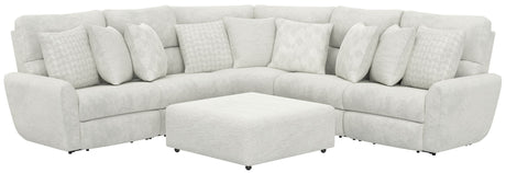 Majesty - Deep Seating Power Reclining Sectional And Ottoman
