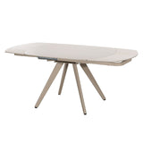Bexley - Dining Table With Ceramic Top - Cream