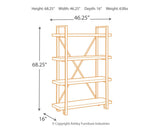 Forestmin - Bookcase - Brown / Black