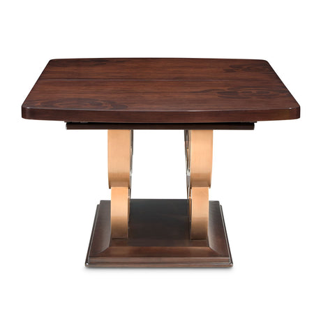 Camellia Field - Rectangular Pedestal Dining Table