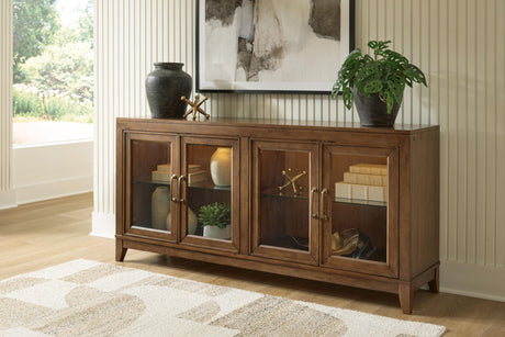 Annswick - Accent Cabinet - Medium Brown