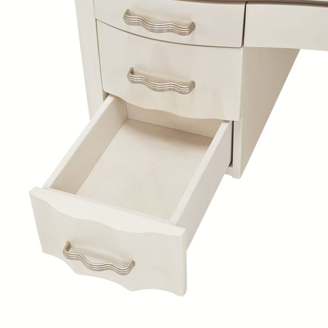 London Place - Desk - Creamy Pearl