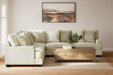 Rawcliffe - 5-Piece Sectional - Parchment