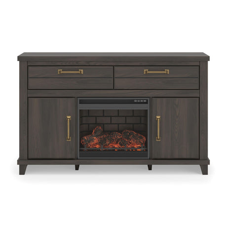 Brazen Valley - TV Stand With Fireplace Option