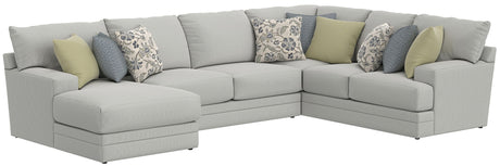 Stockbridge - Sectional With Comfort Coil Seating And 9 Accent Pillows Included