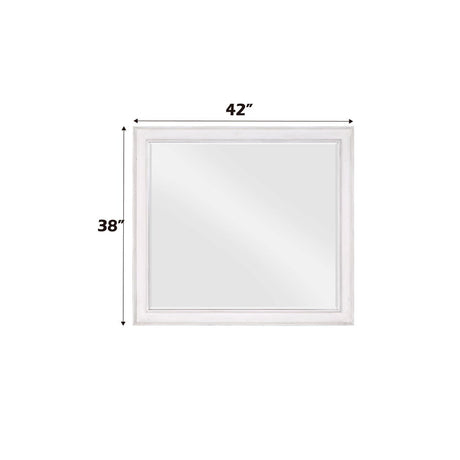 Katia - Mirror - Rustic Gray & Weathered White