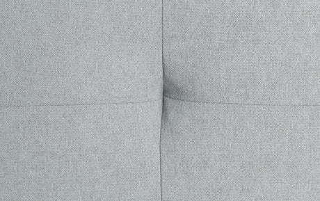 Quenti - Sofa Bed With Pillow - Gray Melange Velvet