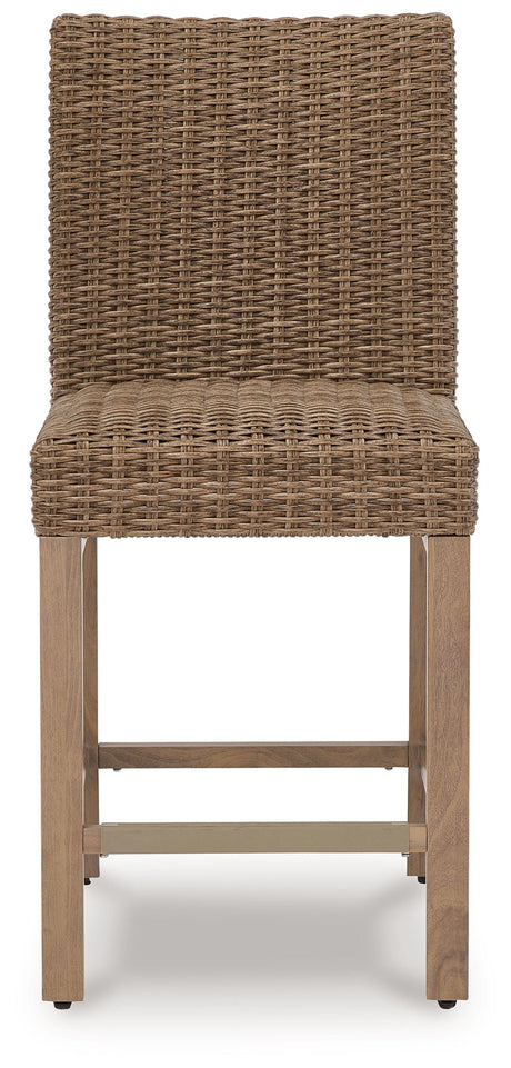 Walton Bridge - Barstool (Set of 2) - Driftwood