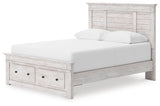 Makidern - Panel Storage Bed