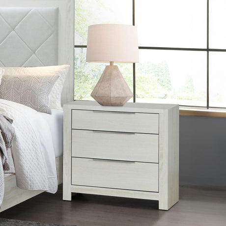 Jehoram - 3 Drawer Nightstand For Bedroom