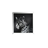 Talisha - Wall Art - Mirrored & Faux Crystal Leopard
