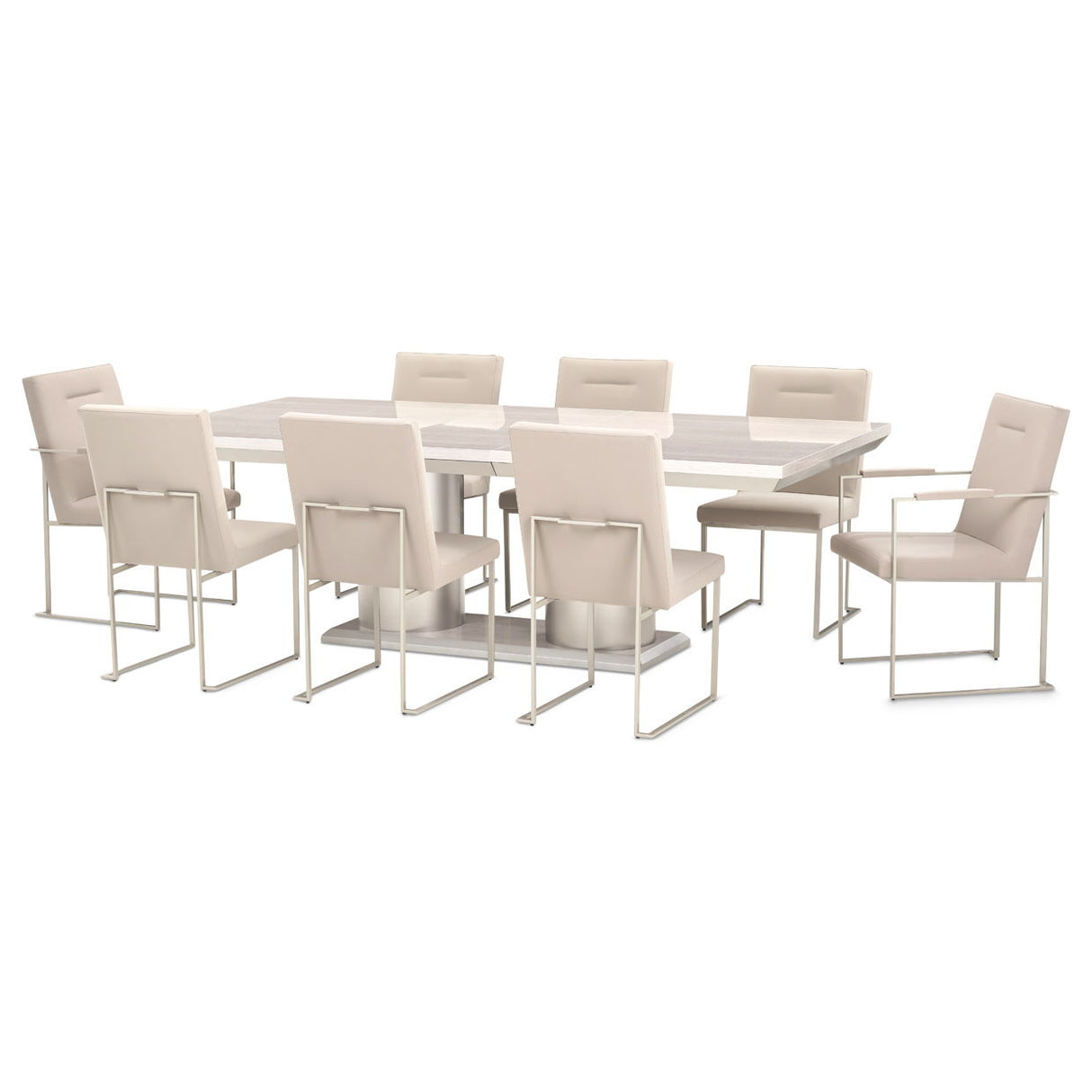 Marin - Rectangular Dining Table - Greige