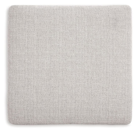 Koralynn - Oversized Accent Ottoman - Stone