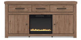 Garistyn - TV Stand With Fireplace Option