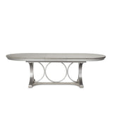 Eclipse - Oval Dining Table - Moonlight Gray