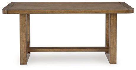 Cabalynn - Rectangular Dining Room Counter Table Set