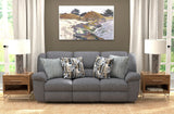 Trifecta - Sofa With 3 Recliners and Drop Down Table