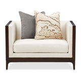Belmont Place - Matching Chair - Cream / Espresso